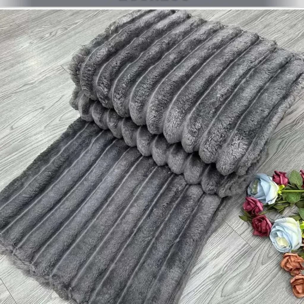 Плед велюровый, на диван и кровать